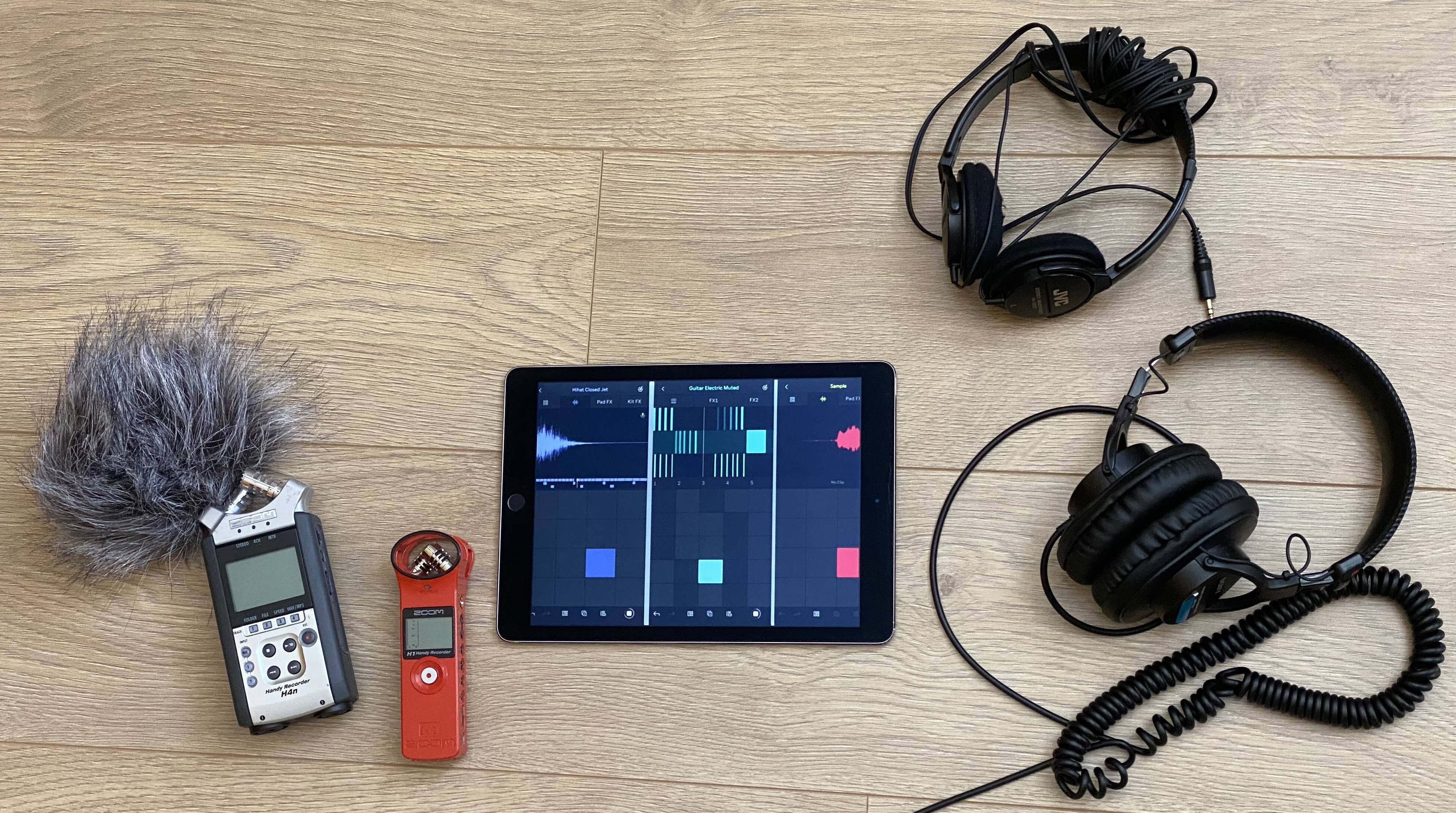 Opnameapparatuur natuurbeats